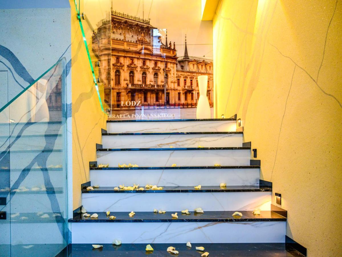 Pietryna Apartments Luxury - Sauna , Jacuzzi , Bezposrednio Przy Ul Piotrkowskiej Łódź Buitenkant foto